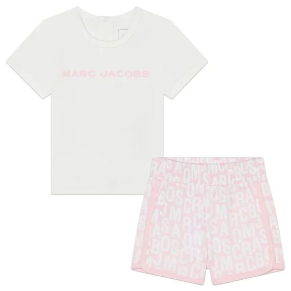 T-SHIRT+SHORT UNISEXE Rose