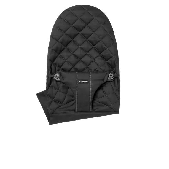 Housse pour Transat Bliss – Noir / Coton, matelassage Classique