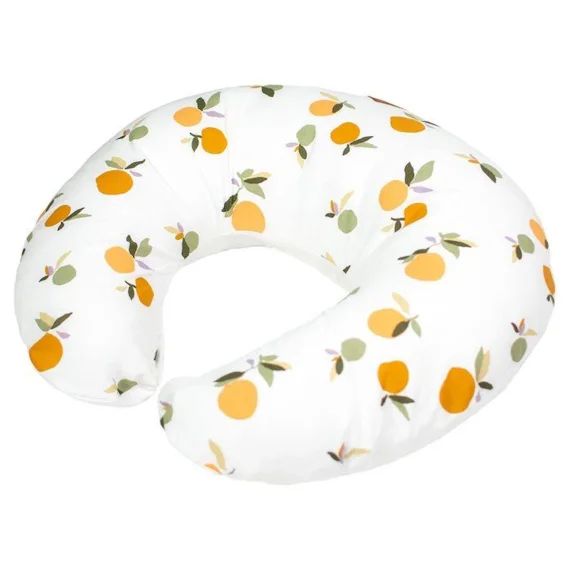 Petit Coussin D&rsquo;allaitement Ergonomique + Housse – Clem Blanc