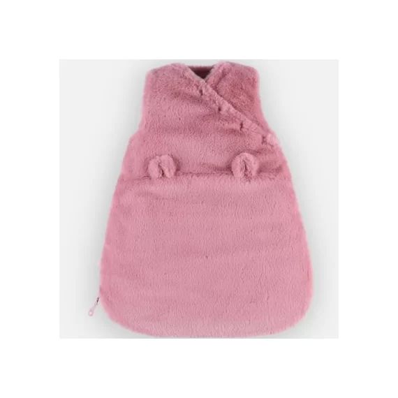 Gigoteuse chaude en fausse fourrure rose Mix & Match TOG 2-3,5 (50 cm)