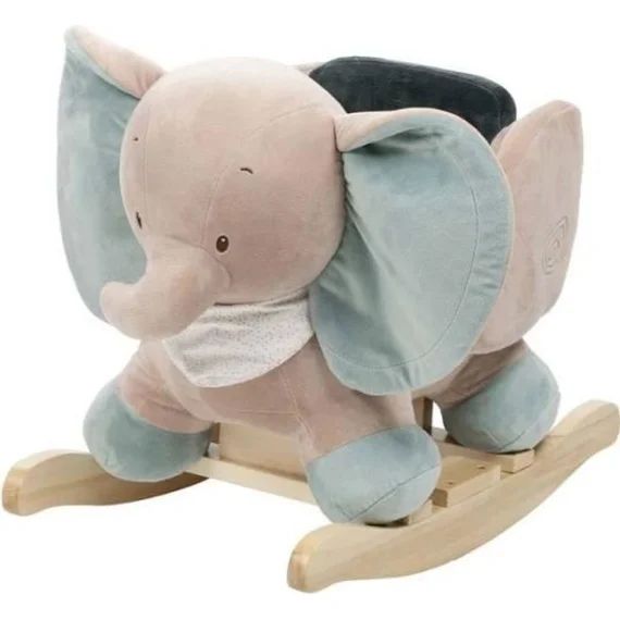 Nattou – Bascule Axel l&rsquo;éléphant – NATTOU bleu