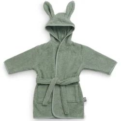 Peignoir de bain ash green vert (1-2 ans)