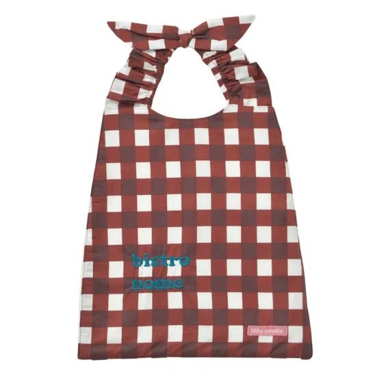 Bavoir Élastiqué Coton Bio* Bistronome Rouge