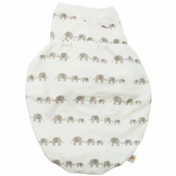 Couverture d’emmaillotage éléphant