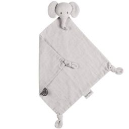 Doudou plat Tembo l&rsquo;éléphant gris (30 cm)