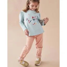 Pantalon en velours rose