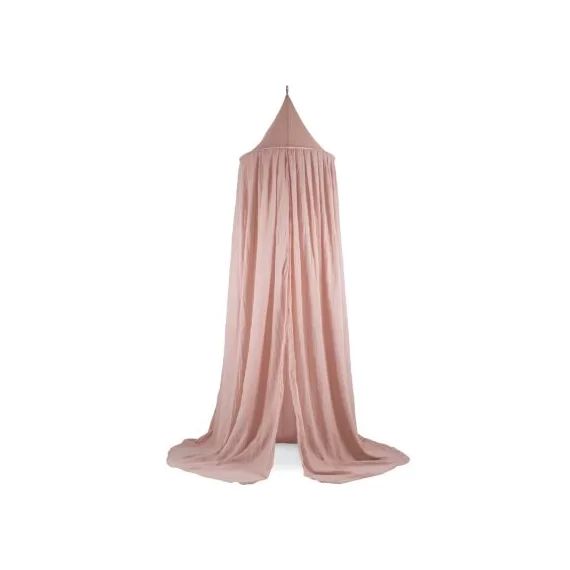 Ciel de lit rose pâle (245 cm)