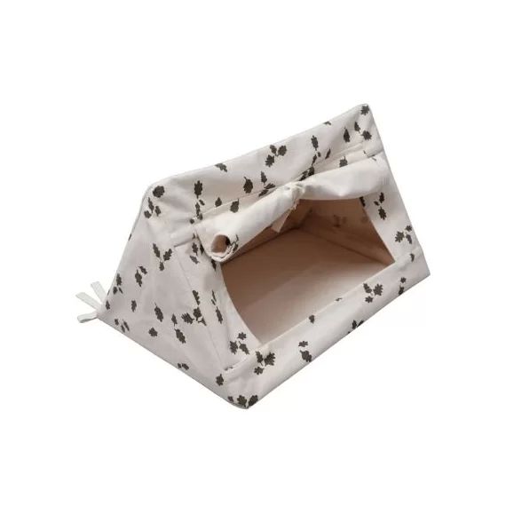 Tente en coton biologique pour poupée Feuilles de chêne