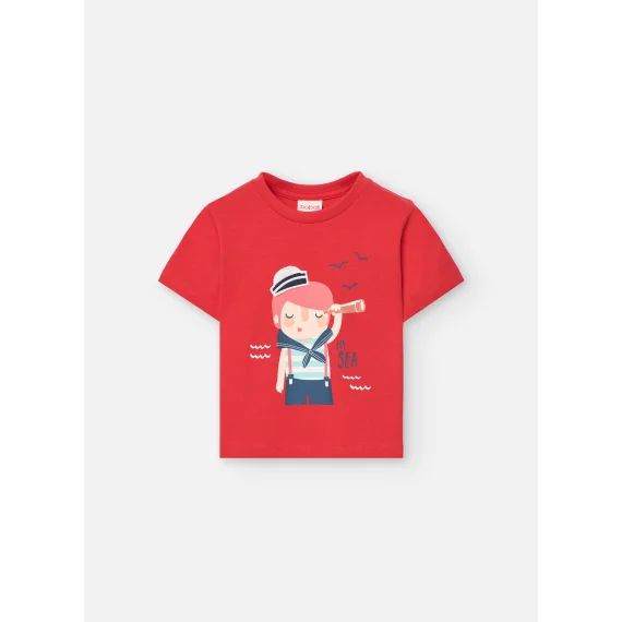 T-shirt Tricot Rouge