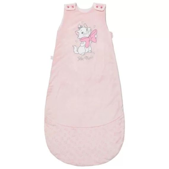 Gigoteuse réglable 6-36 mois en velours Marie Jolie rose