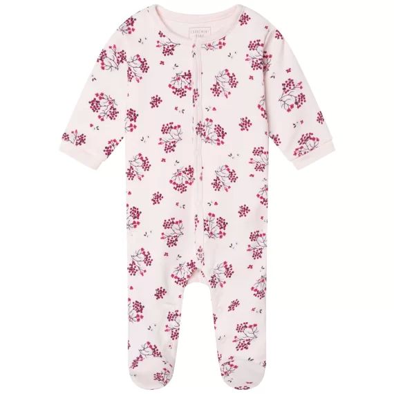 Pyjama àmotif floral Fille Rose