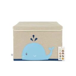 Boîte De Rangement Avec Couvercle – Lion Baleine