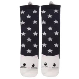 Chaussettes Antidérapantes Enfant Chat 5/8 Ans Marine