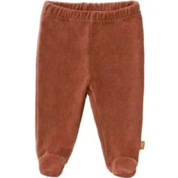 Pantalon de pyjama en velours bio Copper (3-6 mois : 60 à 67 cm)