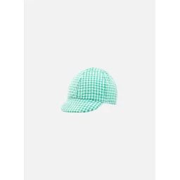 Casquette Popelin A Carreaux Vert