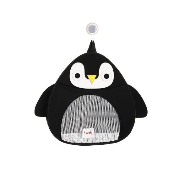 Filet De Rangement Pour Le Bain Pingouin Noir