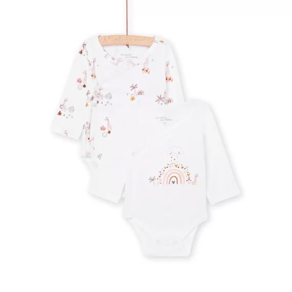 Body À Imprimé Ours – Blanc