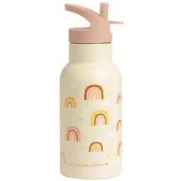 Gourde Isotherme Licorne Jaune, Orange, Rose