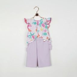 Pantalon fantaisie Fille Violet