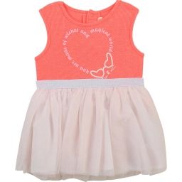 Robe sans manche fantaisie Fille Rose