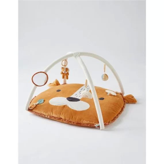 Tapis d&rsquo;éveil Babou en Veloudoux® blanc