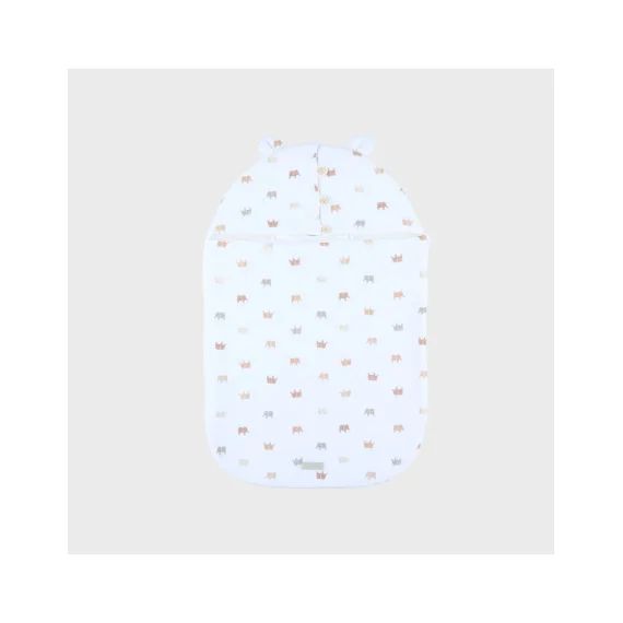 Nid D&rsquo;ange Mousseline De Coton Et Jersey Blanc