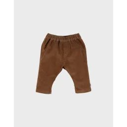 Pantalon En Velours Côtelé Marron