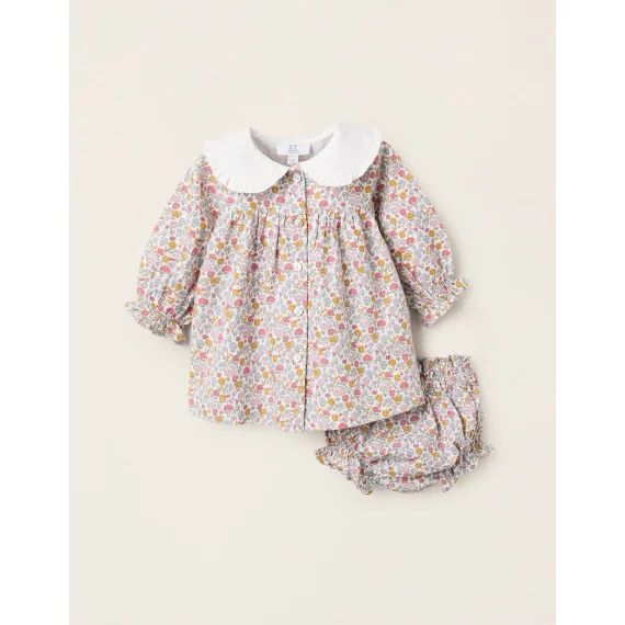 Robe + Bloomer Floral Beige Clair