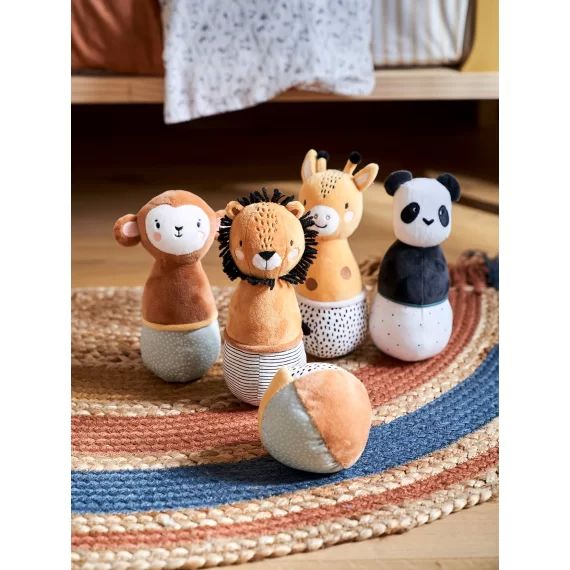 Jeu de quilles en tissu TANZANIE multicolore