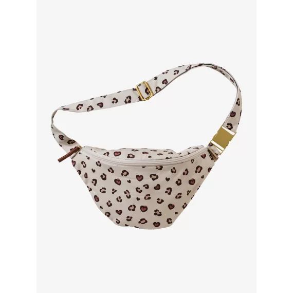 Sac banane Léopard sable