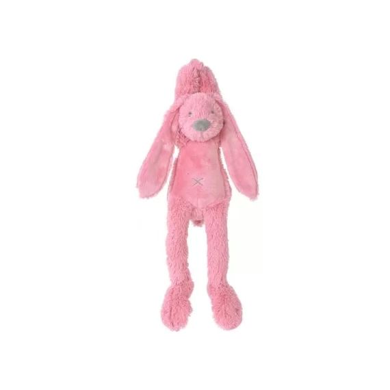 Peluche musicale lapin rose (34 cm)