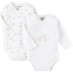 Lot de 2 bodies en coton bio Babou & Kendi (1 mois)