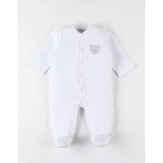 Pyjama Dors-bien En Jersey Blanc