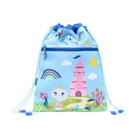 Draeger Paris – Sac Imperméable Enfant – Castle – 30,5 X 0,5 X 40,5 Cm Bleu