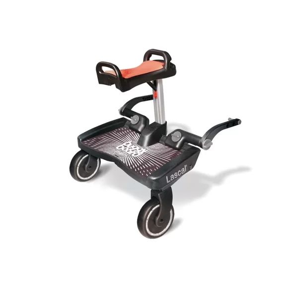 Planche à Roulettes Lascal Maxi Board – Noir + Assise – Rouge