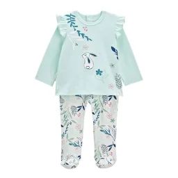 Pyjama Bébé 2 Pièces Dahlia Bleu