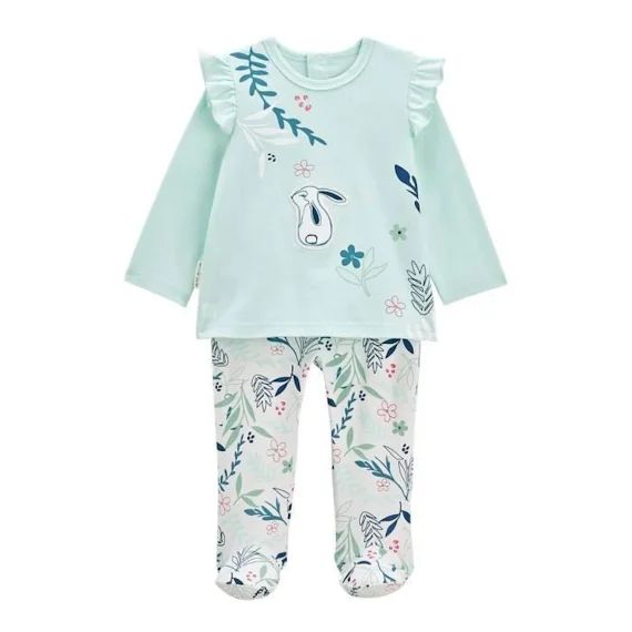 Pyjama Bébé 2 Pièces Dahlia Bleu