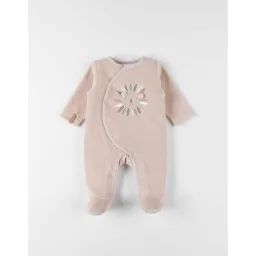 Pyjama En Velours Côtelé, Lion Beige