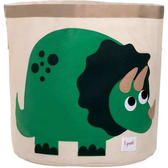 Sac À Jouets 3 Sprouts Dino Vert