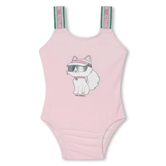 MAILLOT DE BAIN 1 PIECE Fille Rose