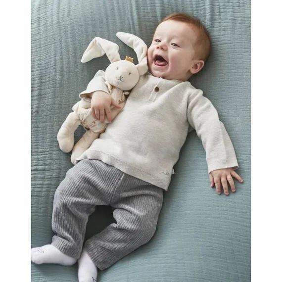 Ensemble pull + jogging cérémonie gris