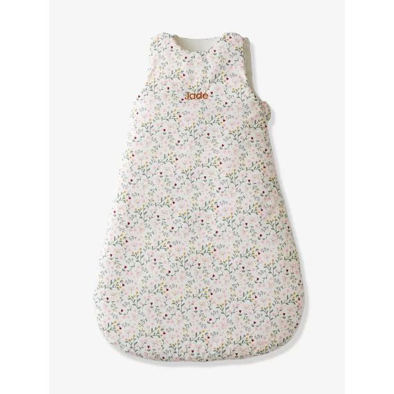 Gigoteuse sans manches Fleurettes personnalisable multicolore