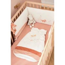 Tour de lit Popsie Gigi & Louli en Veloudoux® blanc