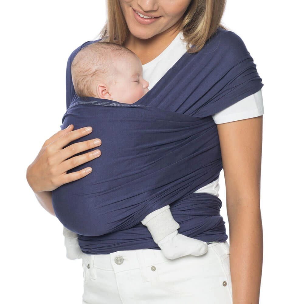 Écharpe de Portage Ergobaby Aura – Indigo Blue