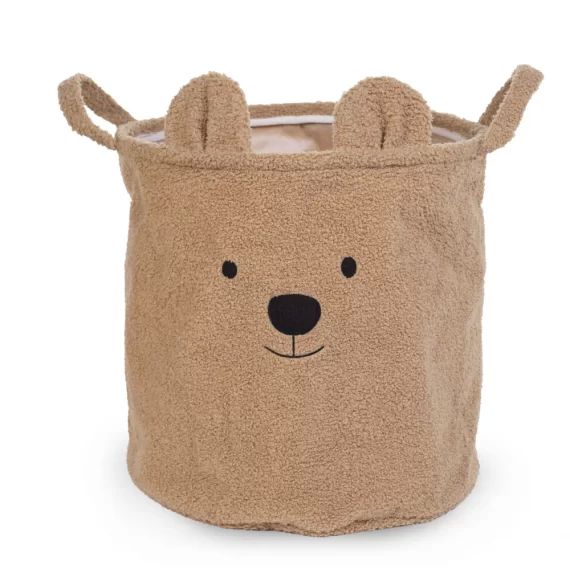 Panier 40x40x40cm Childhome – Teddy Brun