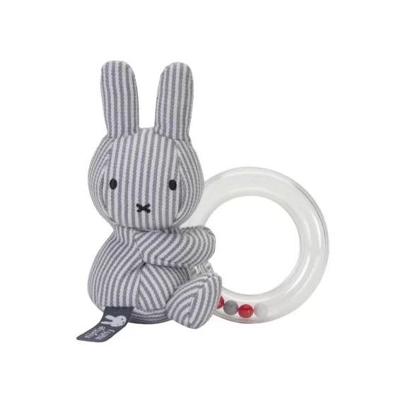 Hochet anneau à billes Miffy Beach