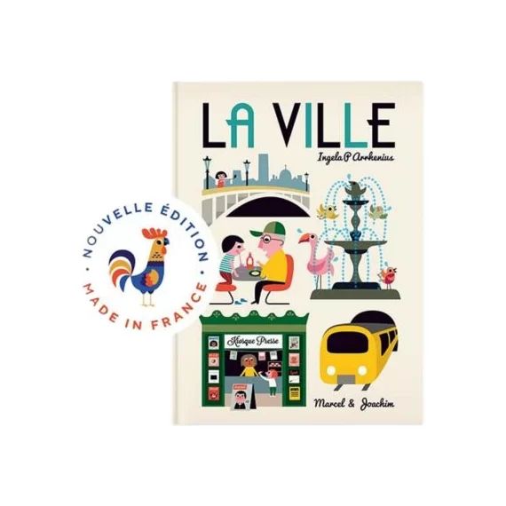 Livre imagier géant La Ville