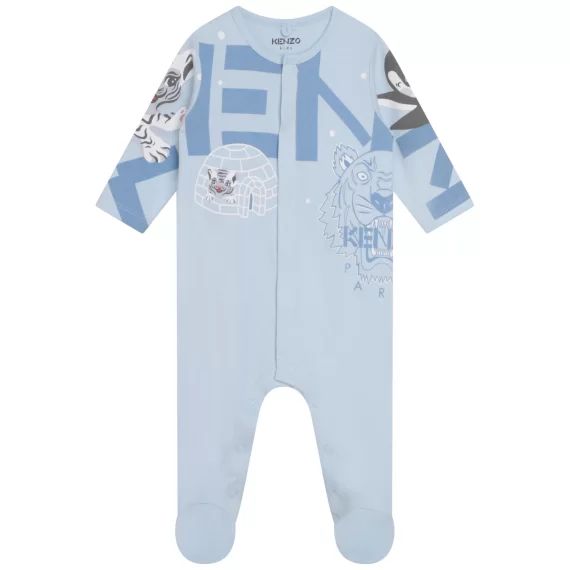 Pyjama en coton Garçon Bleu