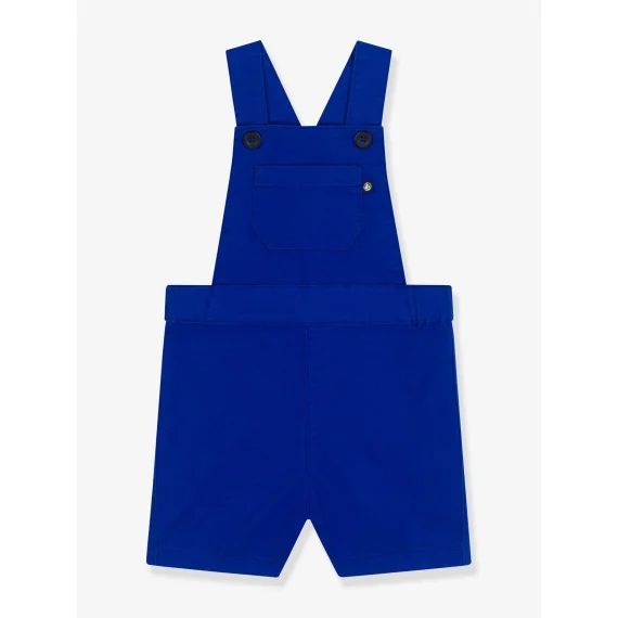 Salopette courte bébé PETIT BATEAU marine