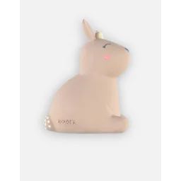 Jouet De Bain Lapin Avec Hochet En Caoutchouc Naturel Beige